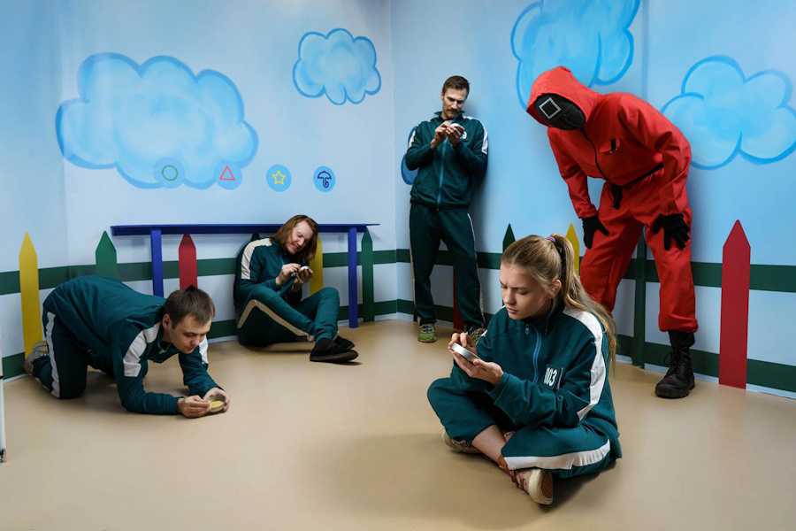 Квест в реальности Игра кальмара от компании Погружение Квест в реальности Игра кальмара от компании Погружение